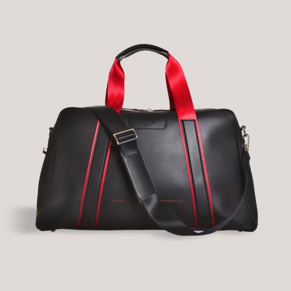 racing red holdall strap