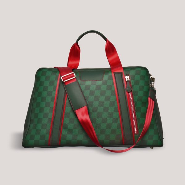 gto holdall ms check red strap 1