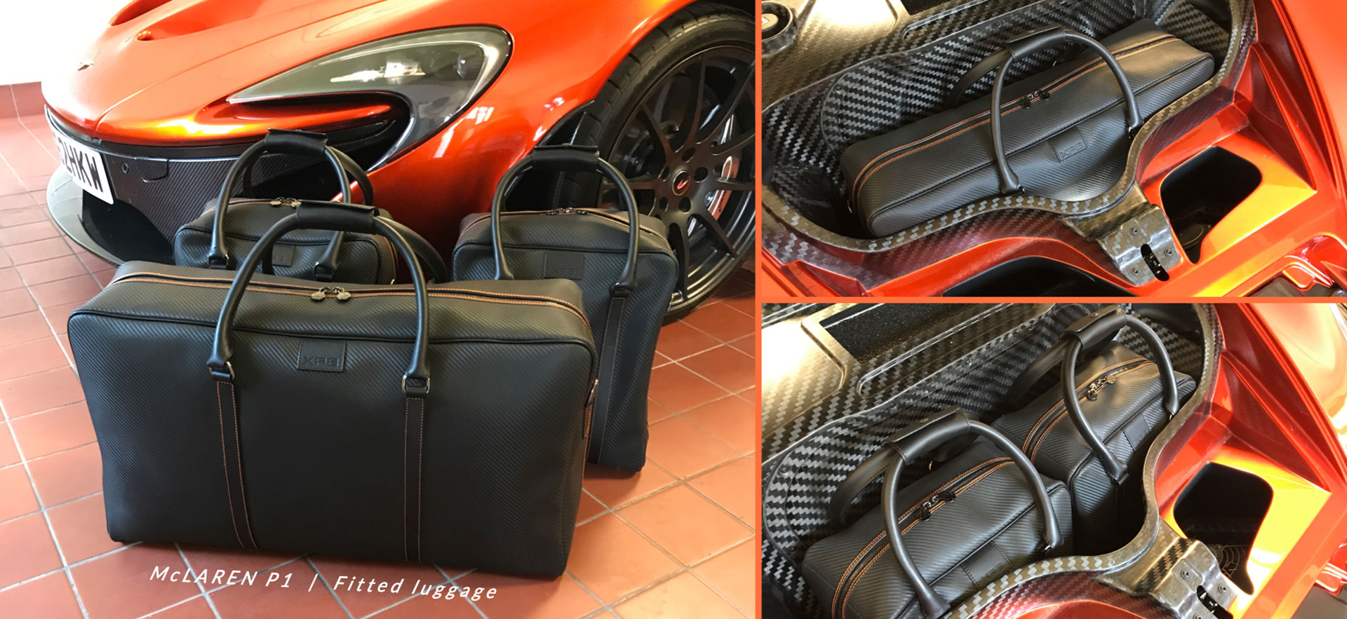 Slide McLaren Fitted Luggage