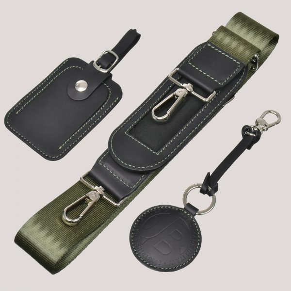 gto twin briefcase green accessories