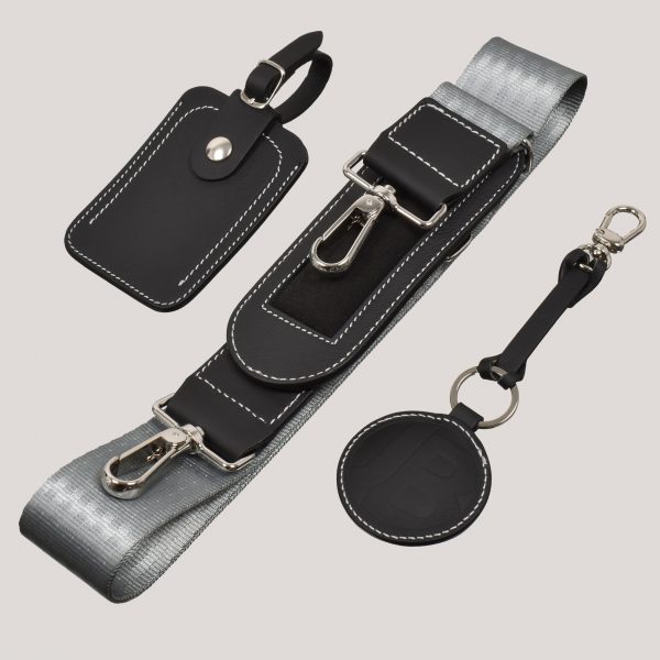 ttl black leather accessories