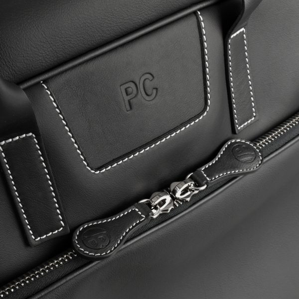 ttl black leather detail