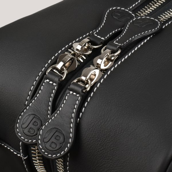 ttl black leather zip