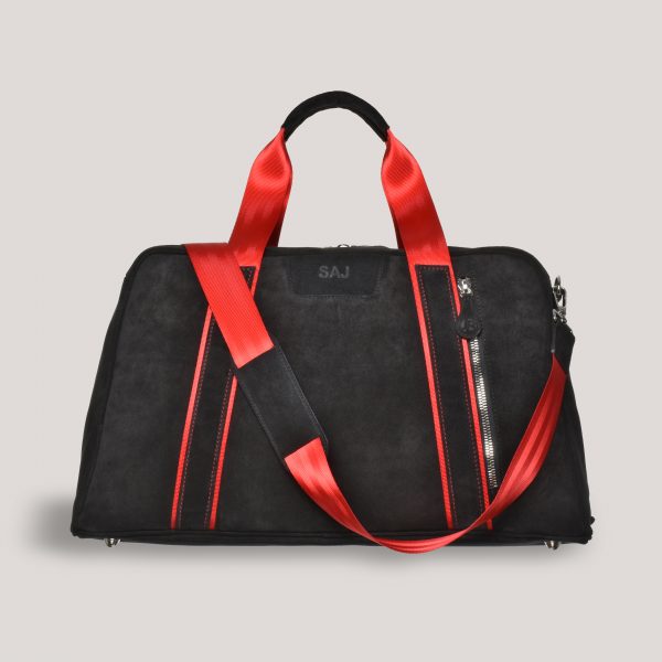 tuscan suede gto holdall black strap