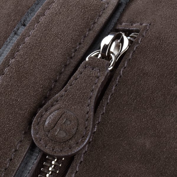 tuscan suede gto holdall brown detail