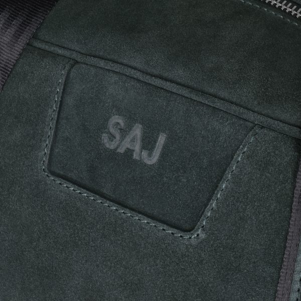 tuscan suede gto holdall green logo