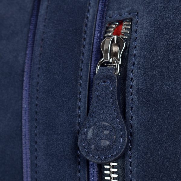 tuscan suede gto holdall martini detail