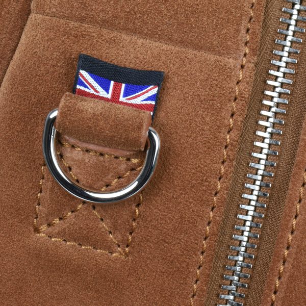 tuscan suede gto holdall tan flag