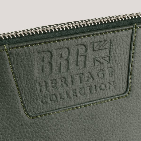 washbag brg e leather detail
