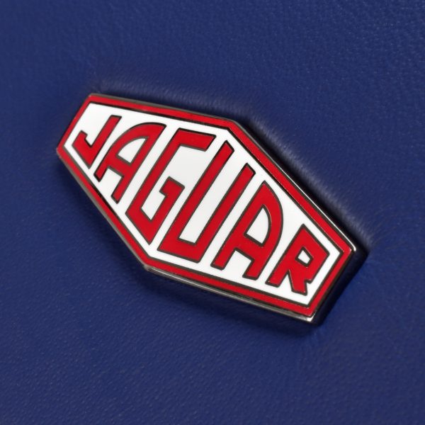 briefcase jaguar blue logo