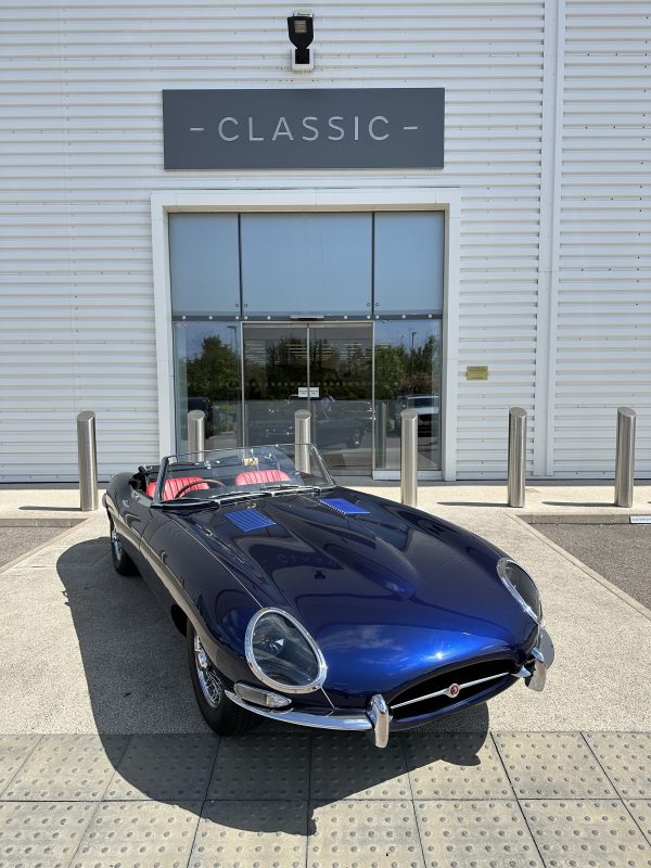 jaguar blue e60 car